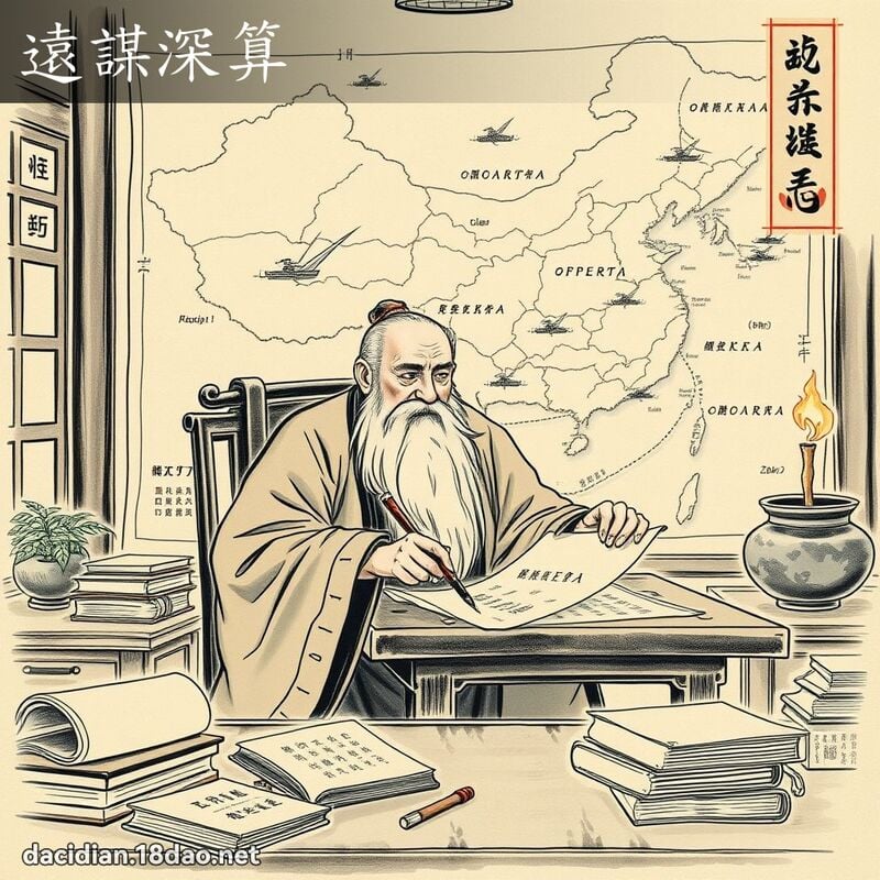 遠謀深算 配图