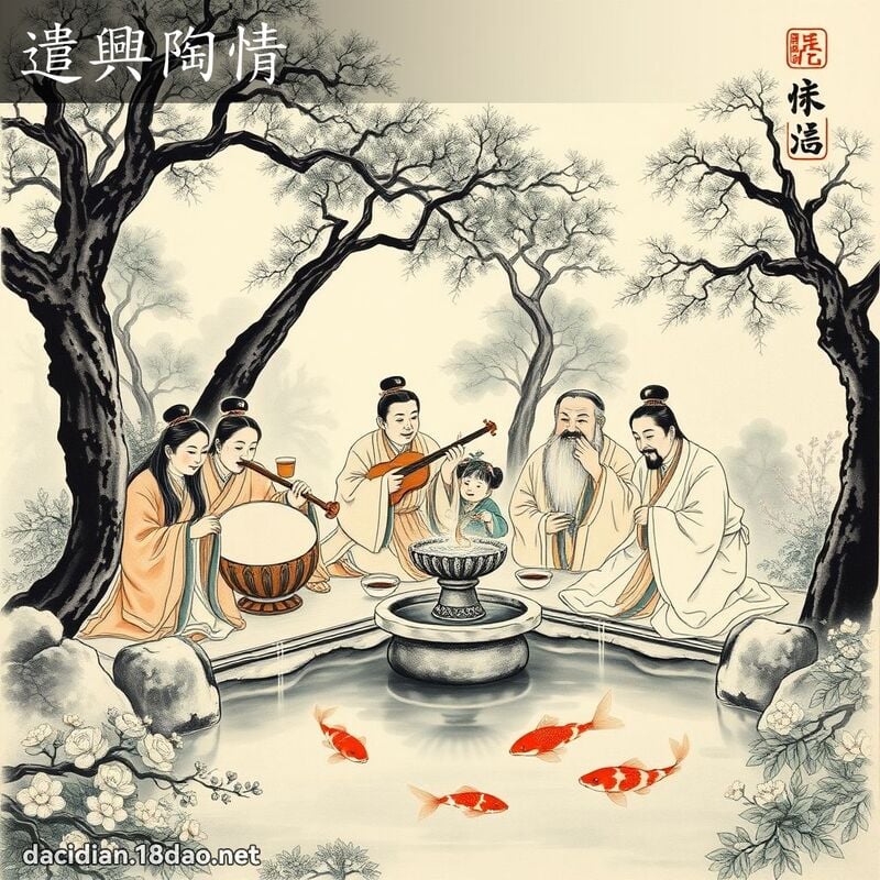 遣興陶情 配图