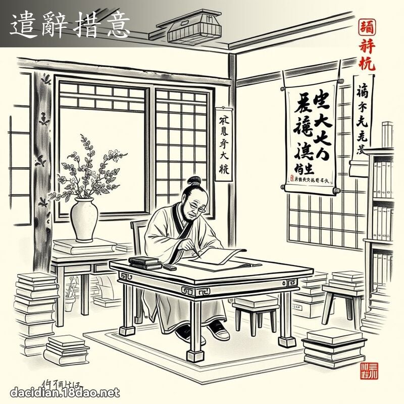 遣辭措意 配图