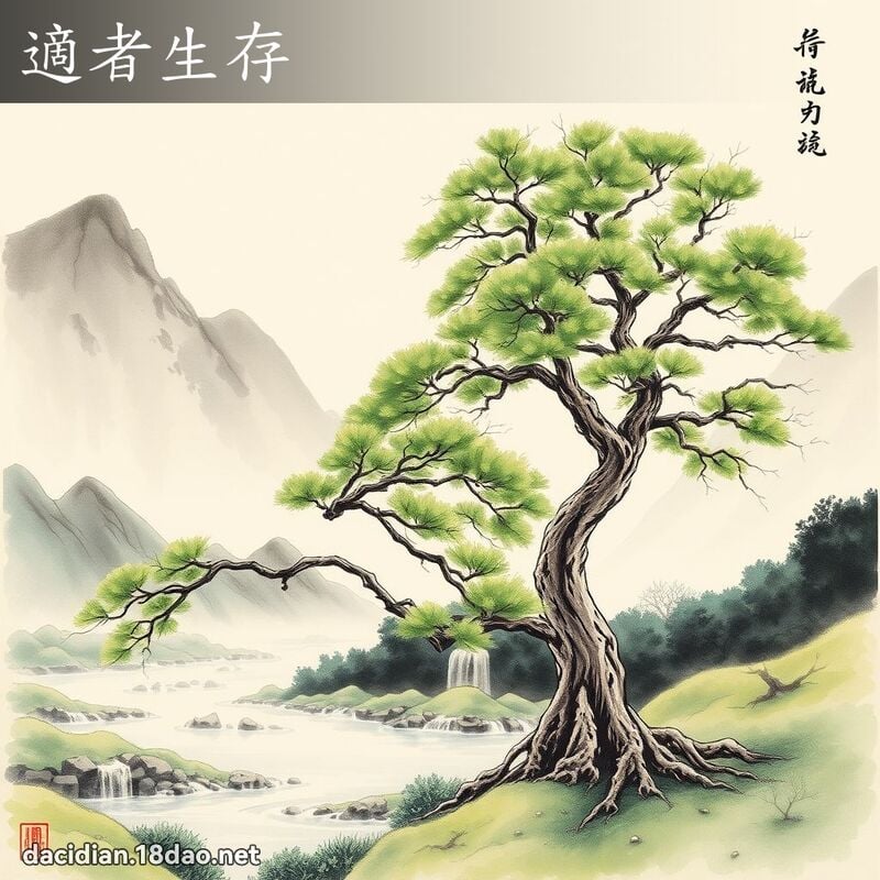適者生存 配图