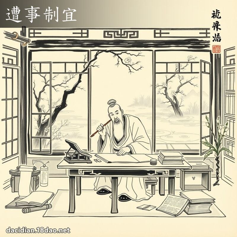 遭事制宜 配图