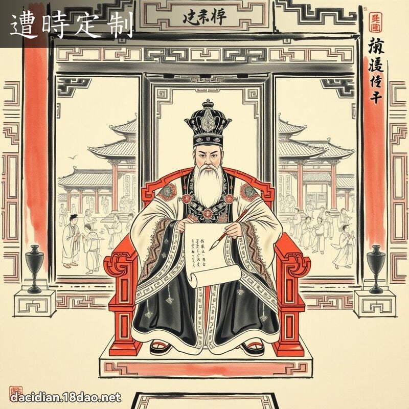 遭時定制 配图