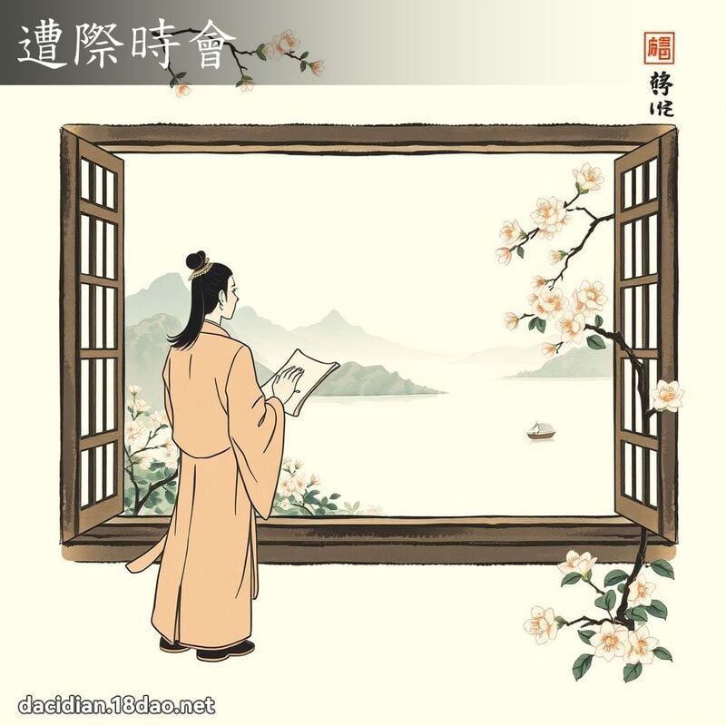遭際時會 配图