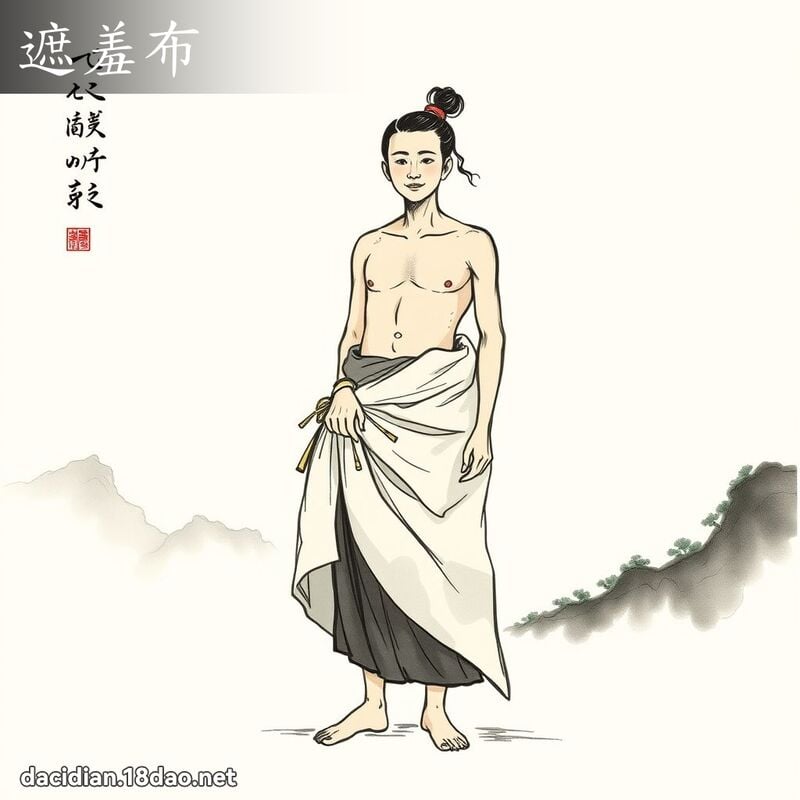 遮羞布 配图