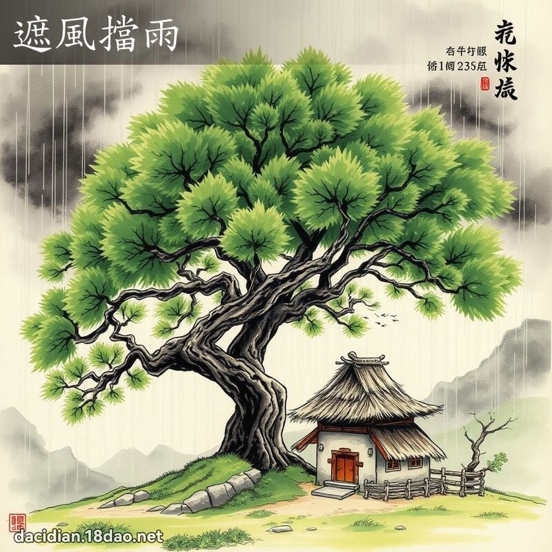 遮風擋雨 配图