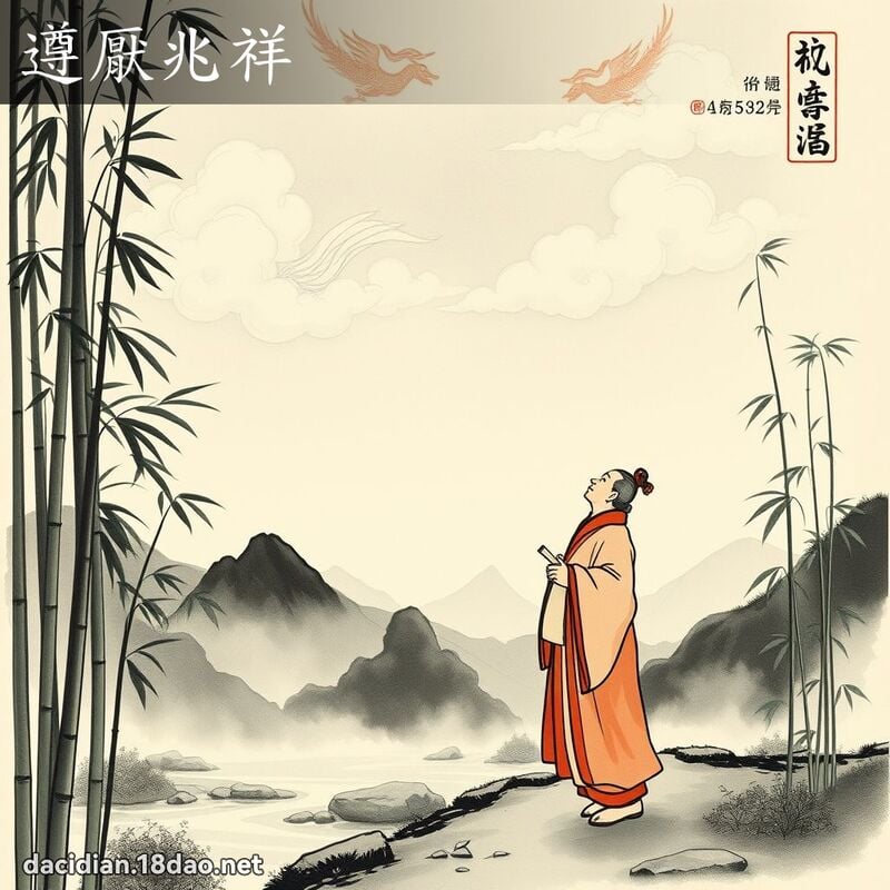 遵厭兆祥 配图