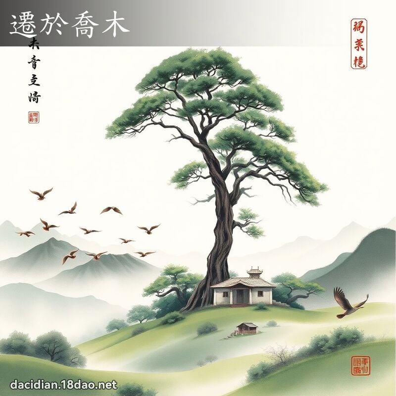 遷於喬木 配图