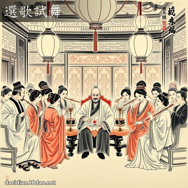 選歌試舞 配图