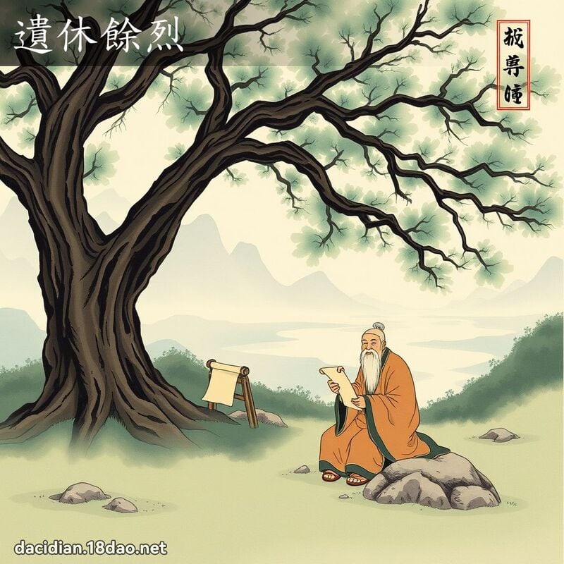 遺休餘烈 配图