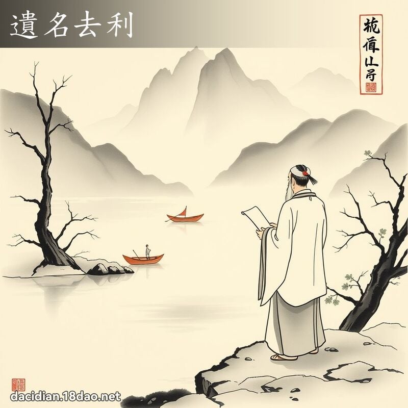 遺名去利 配图