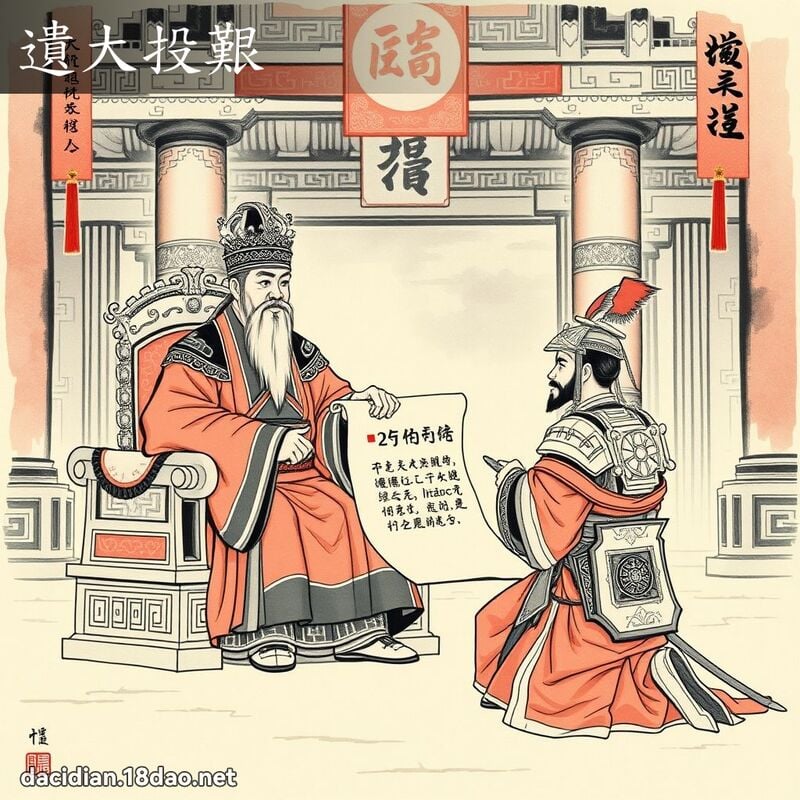 遺大投艱 配图