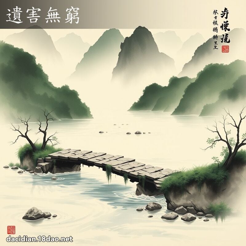 遺害無窮 配图