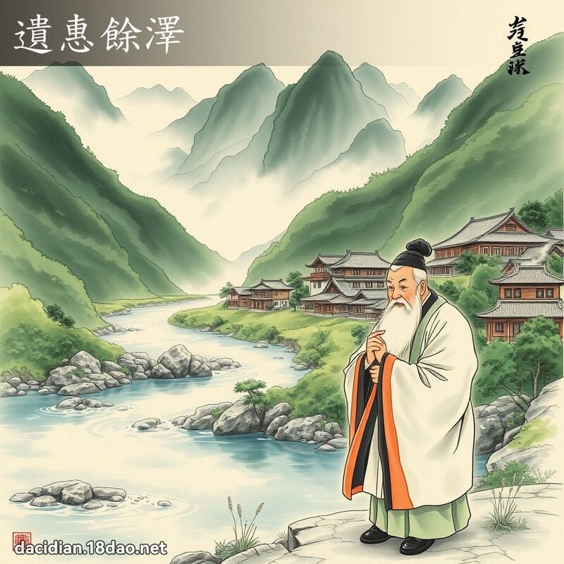 遺惠餘澤 配图
