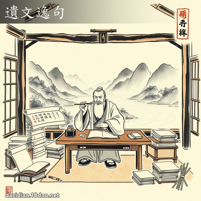 遺文逸句 配图