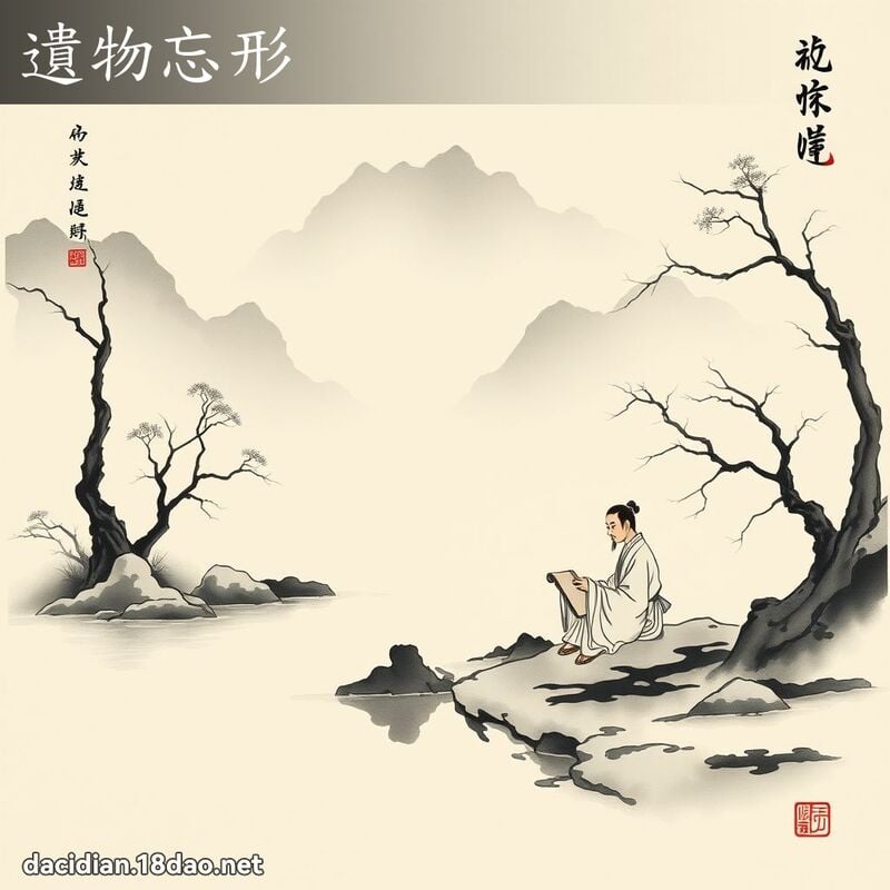 遺物忘形 配图