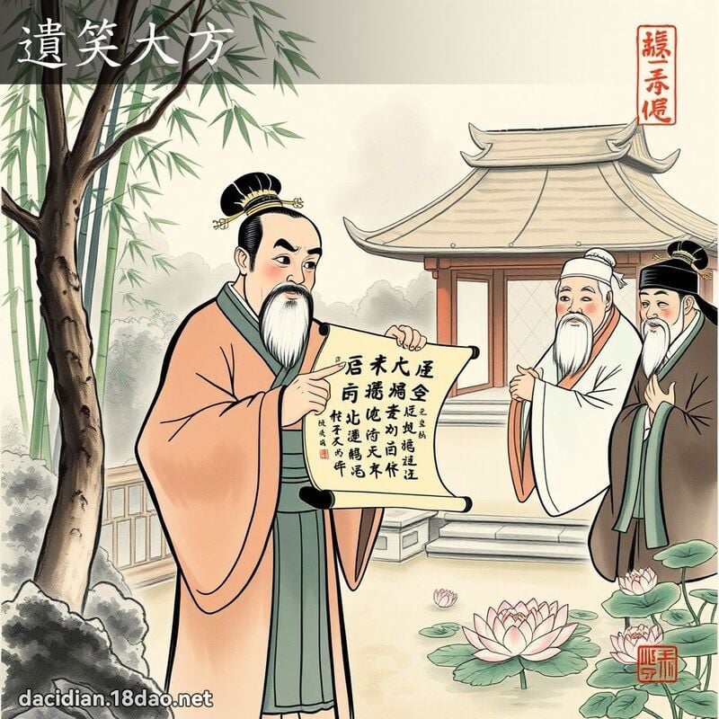 遺笑大方 配图