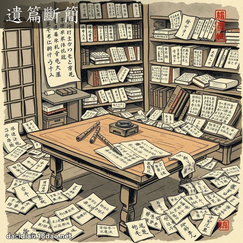 遺篇斷簡 配图