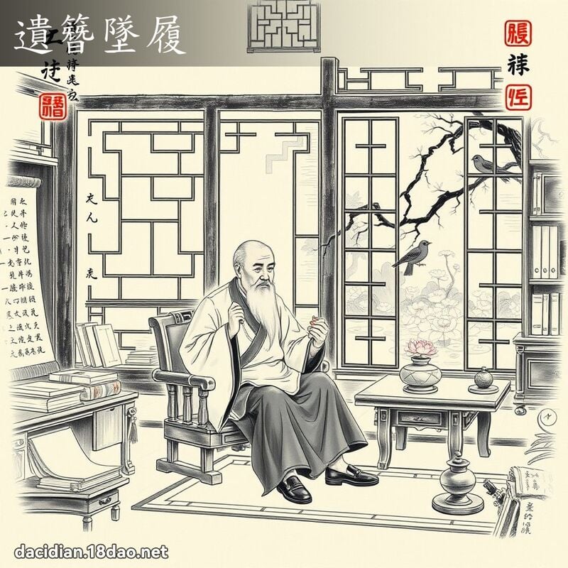 遺簪墜履 配图
