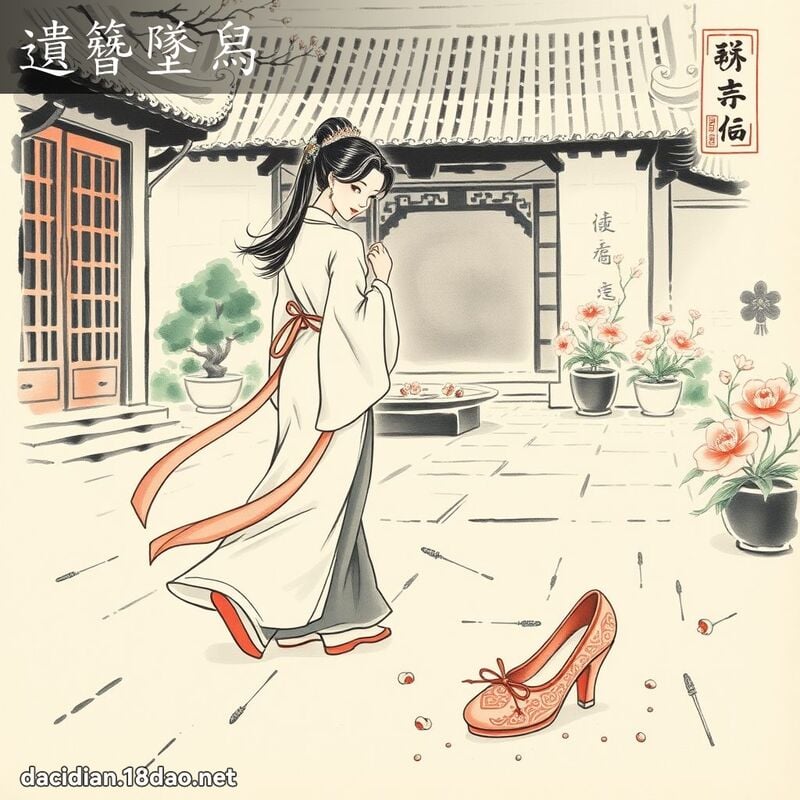 遺簪墜舄 配图