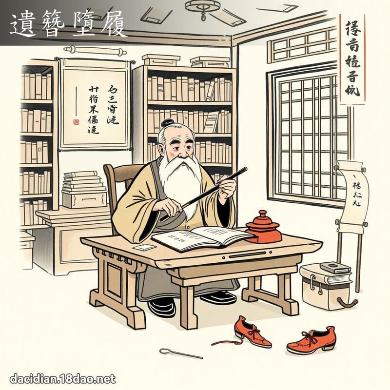遺簪墮履 配图