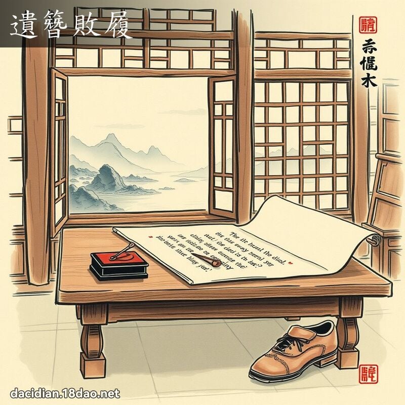 遺簪敗履 配图