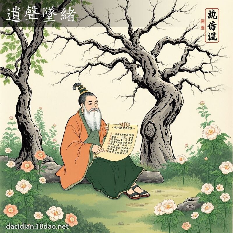 遺聲墜緒 配图