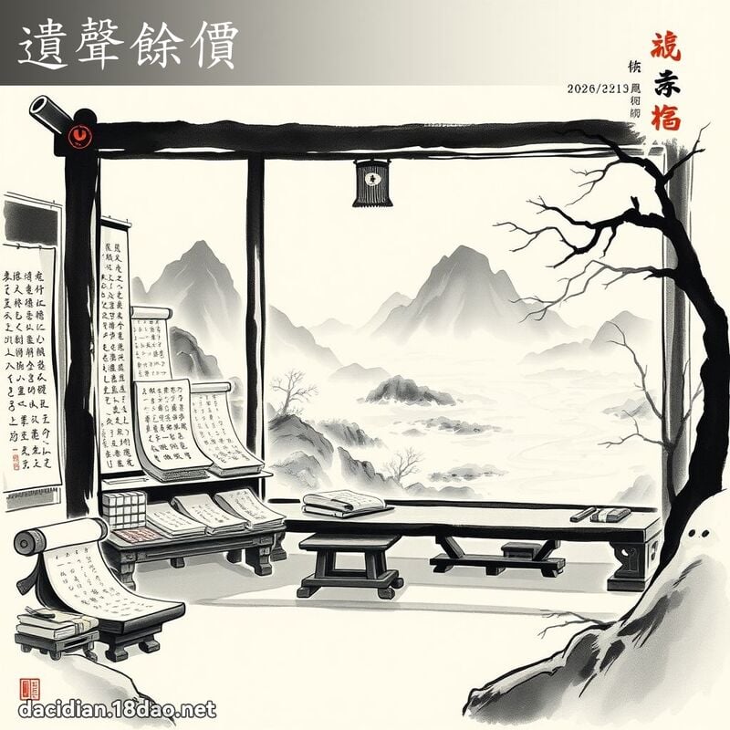 遺聲餘價 配图