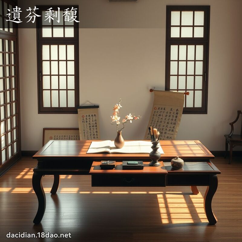 遺芬剩馥 配图