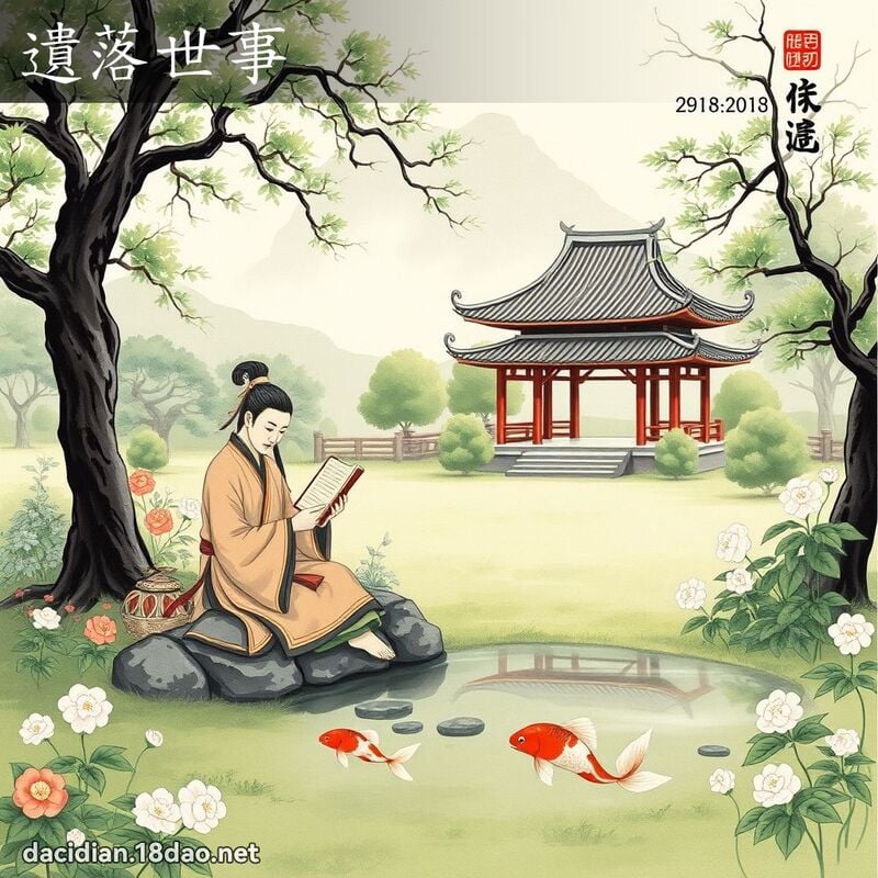遺落世事 配图