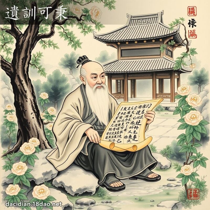 遺訓可秉 配图