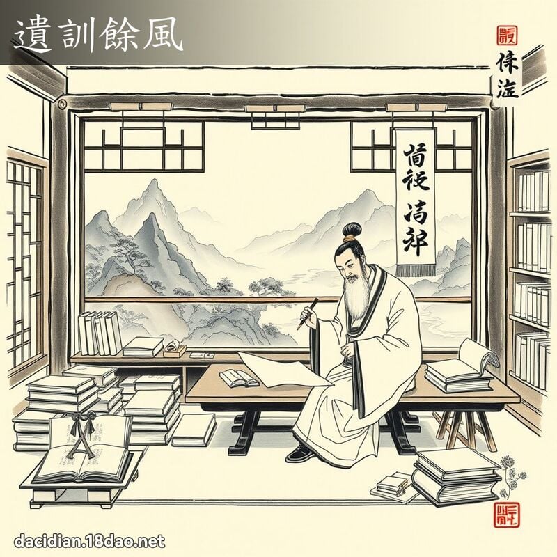 遺訓餘風 配图