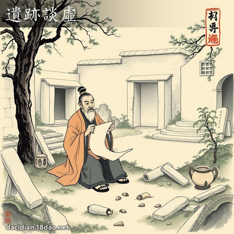 遺跡談虛 配图