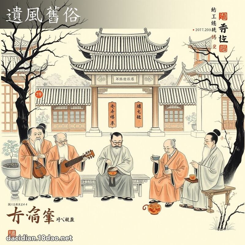 遺風舊俗 配图