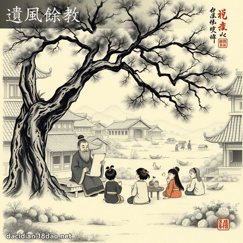 遺風餘教 配图