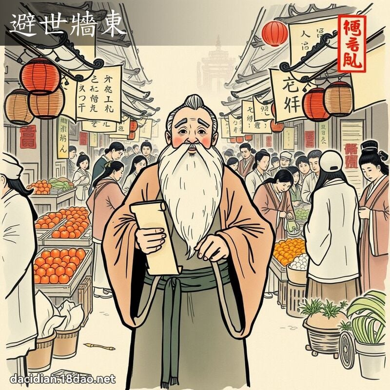 避世牆東 配图