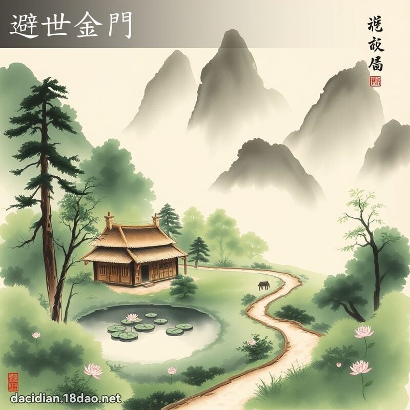 避世金門 配图