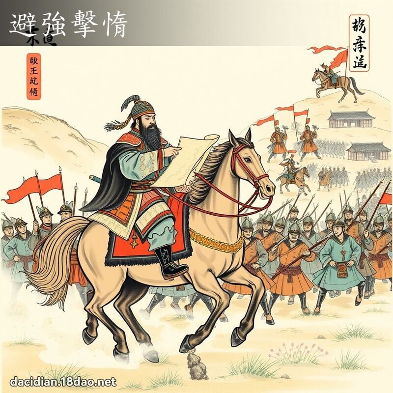 避強擊惰 配图