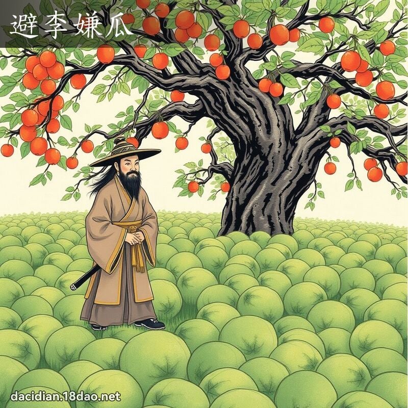 避李嫌瓜 配图