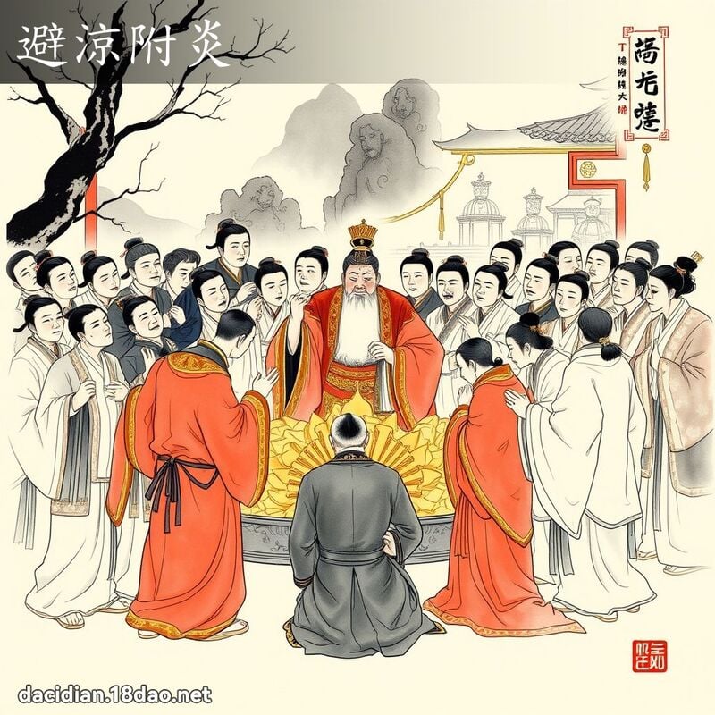 避涼附炎 配图