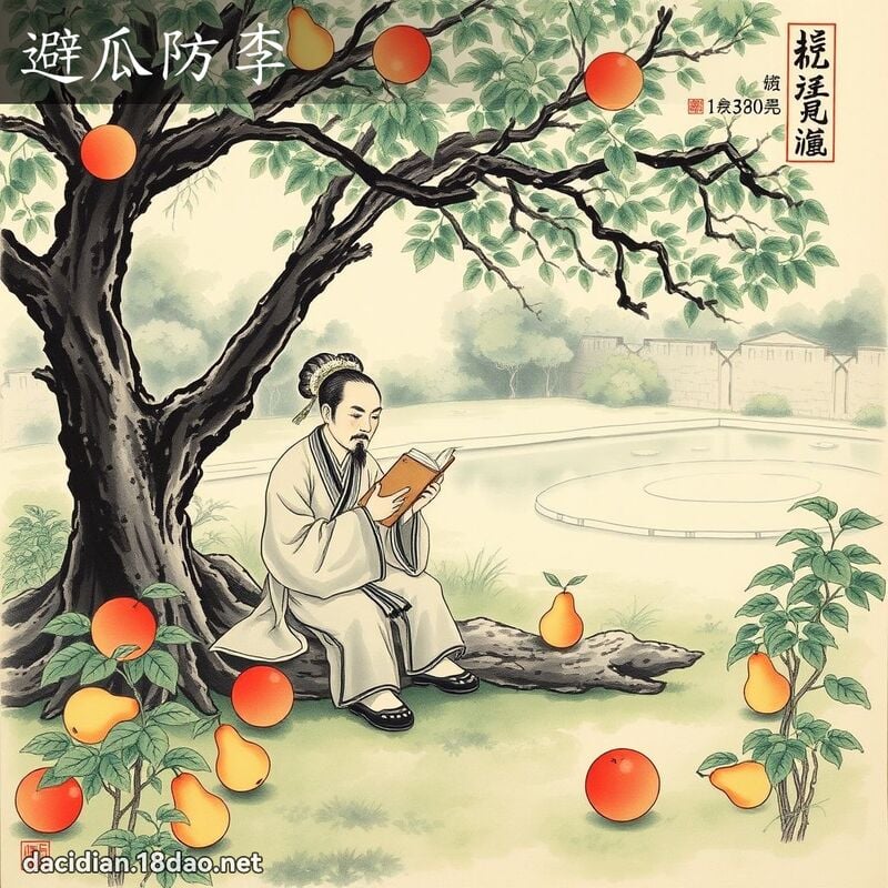 避瓜防李 配图