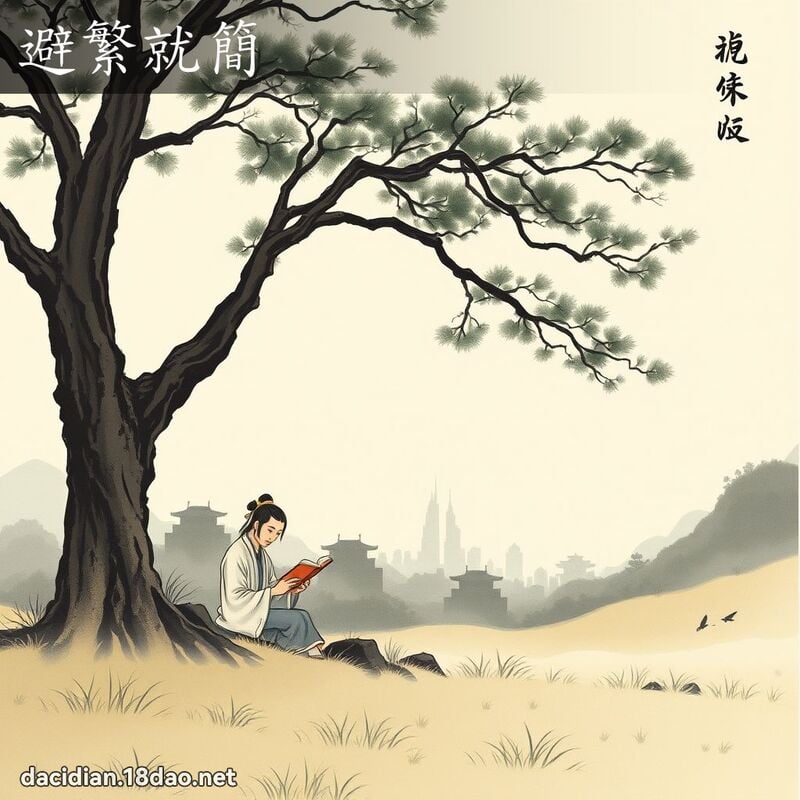 避繁就簡 配图