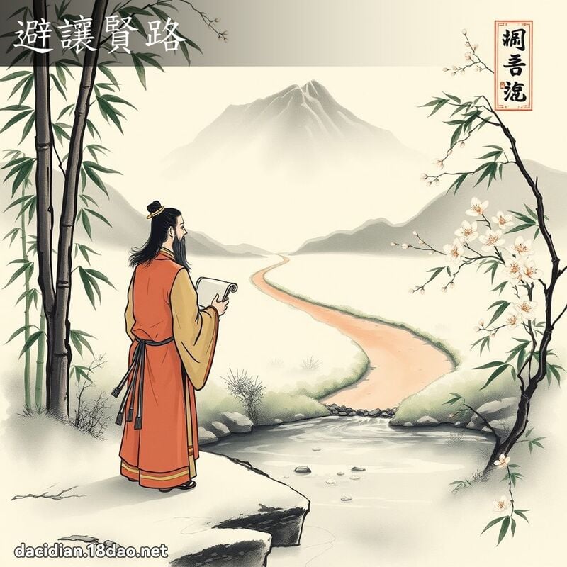 避讓賢路 配图