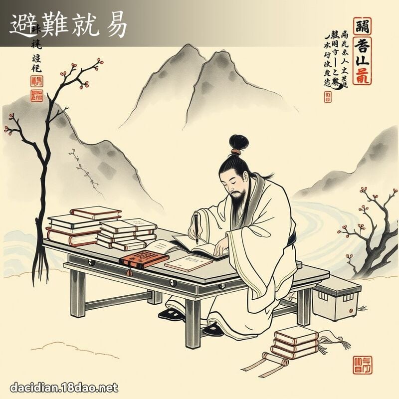 避難就易 配图
