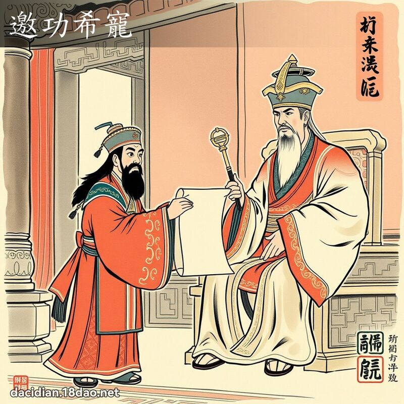 邀功希寵 配图