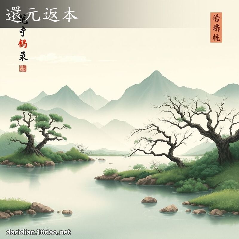 還元返本 配图
