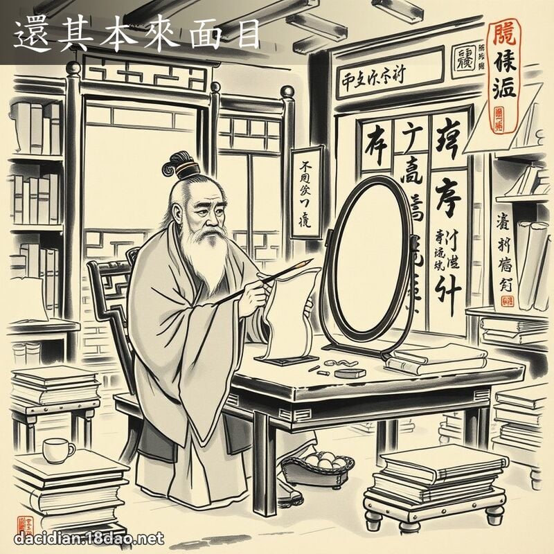還其本來面目 配图