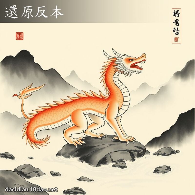 還原反本 配图