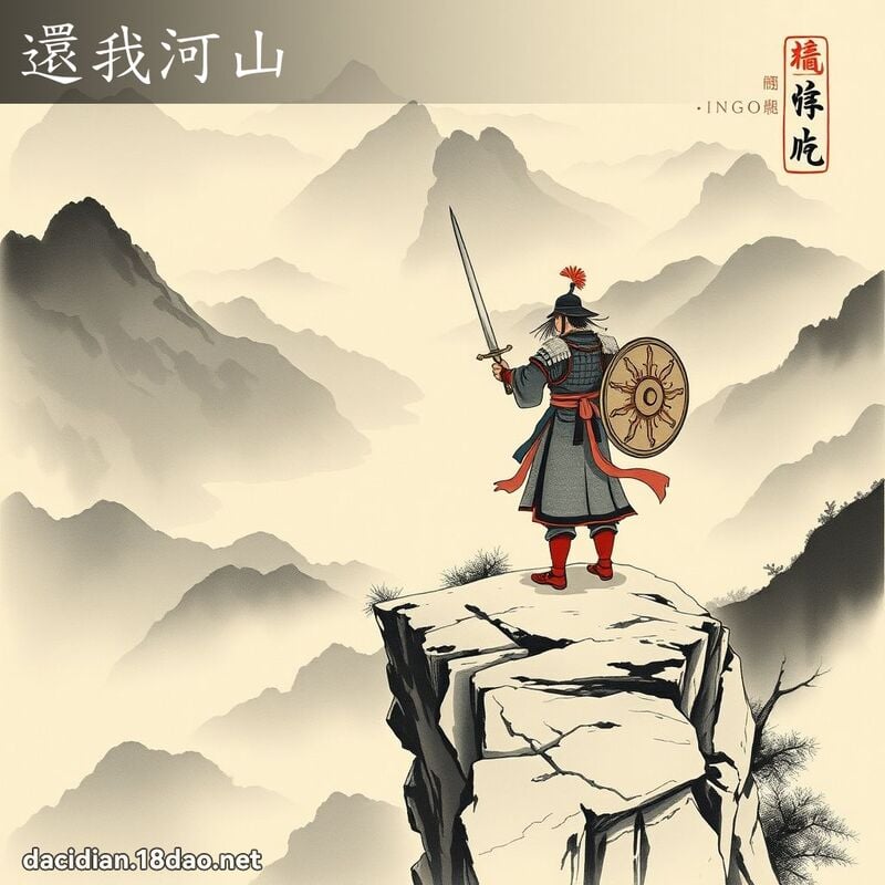 還我河山 配图