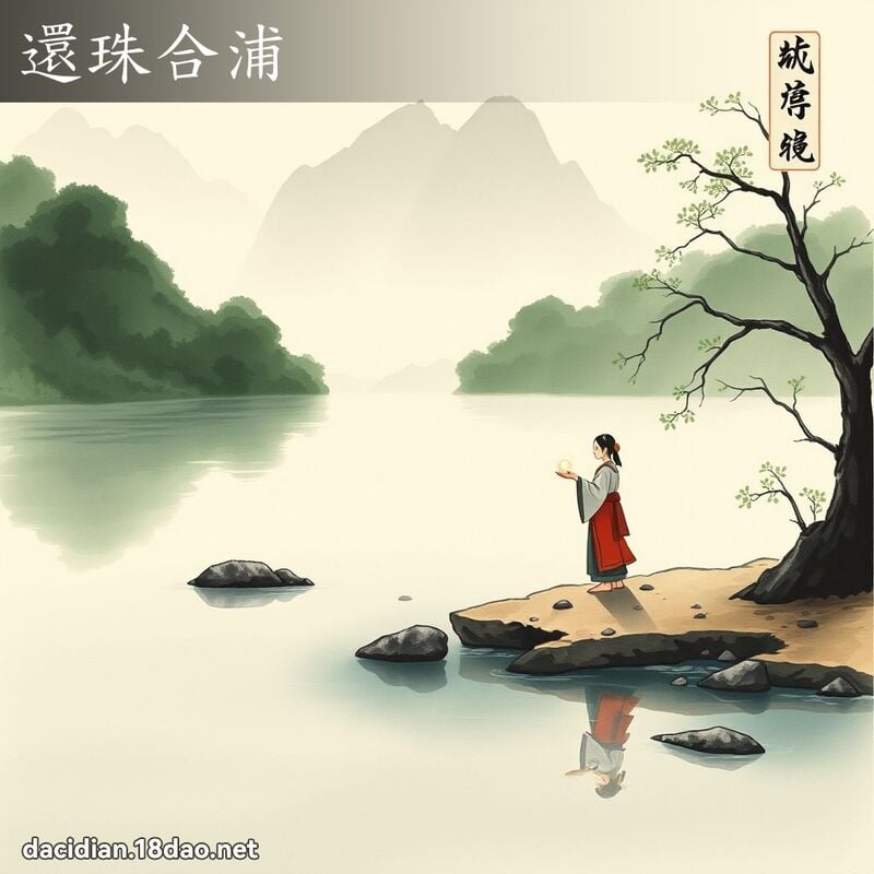 還珠合浦 配图