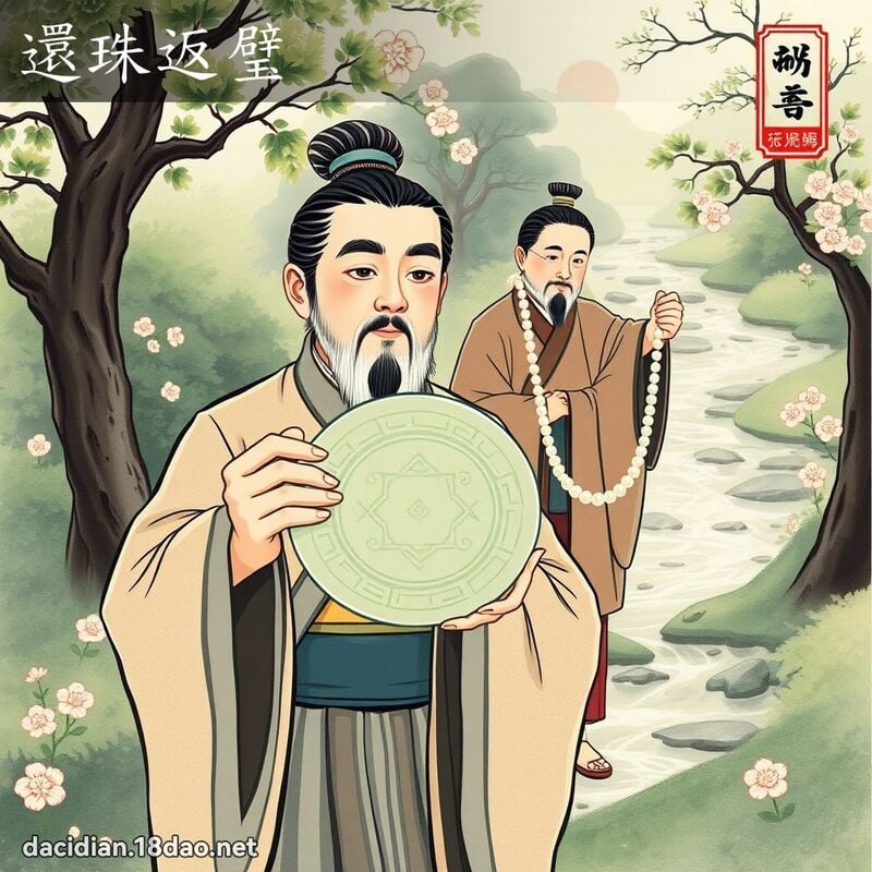 還珠返璧 配图